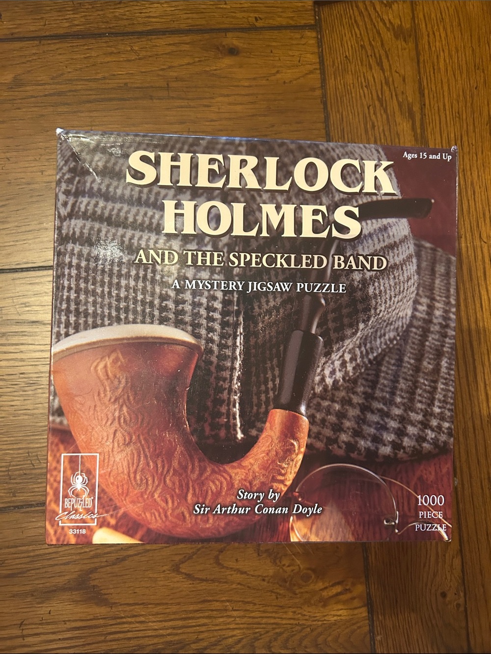 Sherlock Holmes and The Speckled Band murder mystery jigsaw puzzle